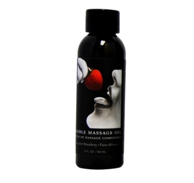 Olejek do masażu truskawkowy  60 ml - The earthly body