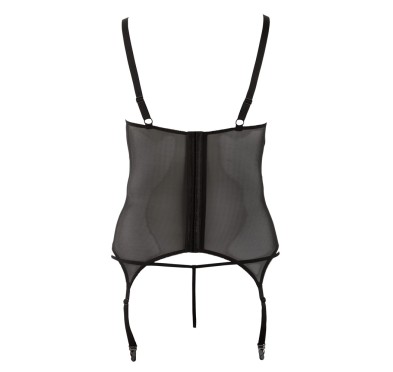 Cottelli CURVES - Seksowna Koszulka Z Rozcięciem Na Miseczkach + Stringi XL Cottelli CURVES - Seksowna Koszulka Z Rozcięciem Na Miseczkach + Stringi XL