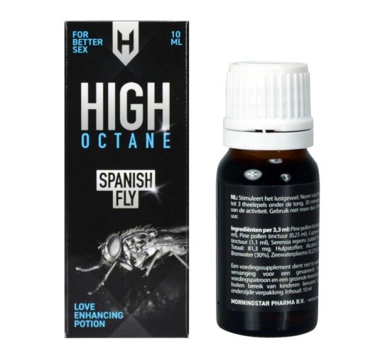 High Octane - Środek Na Lepszą Potencję Dla Kobiet i Mężczyzn Spanish Fly 10 ml