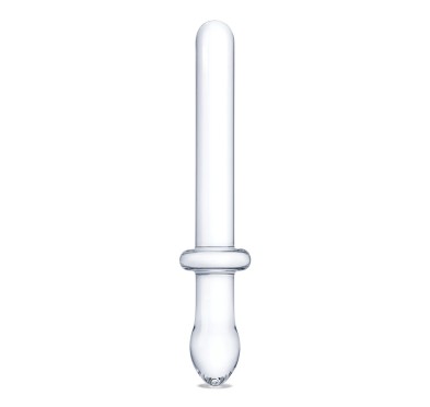 Glas - Klasyczne Szklane Gładkie Dwustronne Dildo Classic