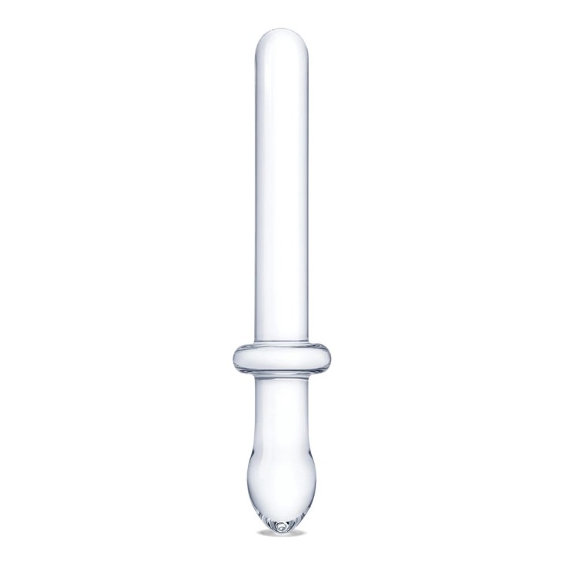 Glas - Klasyczne Szklane Gładkie Dwustronne Dildo Classic