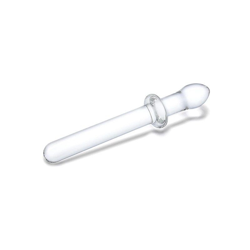 Glas - Klasyczne Szklane Gładkie Dwustronne Dildo Classic