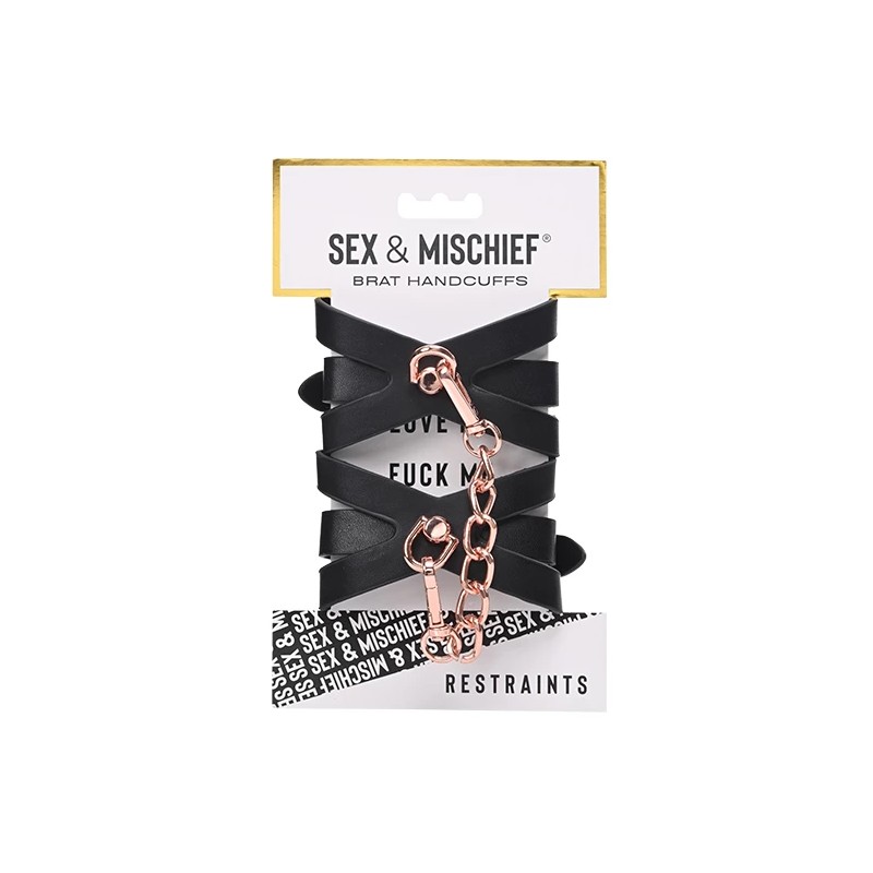 Sportsheets - Sex & Mischief Kajdanki Na Ręce Z Łańcuszkiem Sportsheets - Sex & Mischief Kajdanki Na Ręce Z Łańcuszkiem