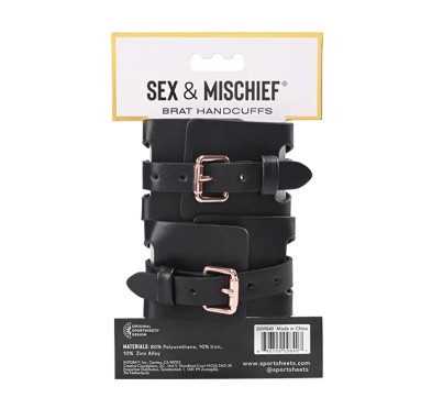 Sportsheets - Sex & Mischief Kajdanki Na Ręce Z Łańcuszkiem Sportsheets - Sex & Mischief Kajdanki Na Ręce Z Łańcuszkiem