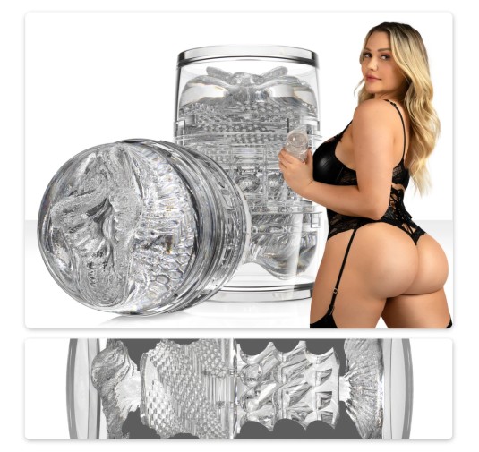 Fleshlight - Quickshot Mia Malkova Podwójny Masturbator Pochwa i Odbyt