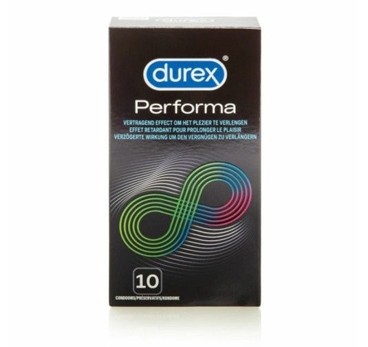 Prezerwatywy opóźniające - Durex Performa 10 szt