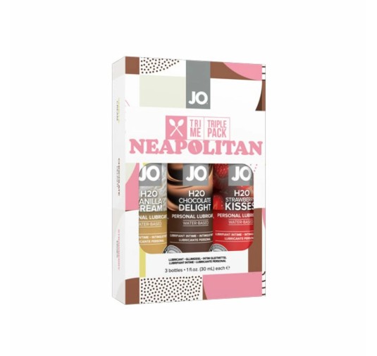 Zestaw lubrykantów - System JO Tri Me Neapolitan 3 x 30 ml