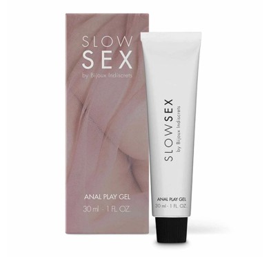 Wodny lubrykant analny - Bijoux Indiscrets Slow Sex Anal Play Gel 30 ml