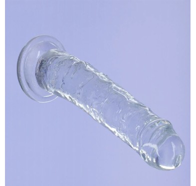 Dildo - Addiction Crystal Addiction Vertical Dildo 20 cm