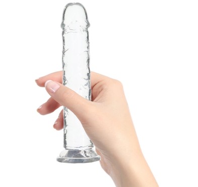 Dildo - Addiction Crystal Addiction Vertical Dildo 20 cm