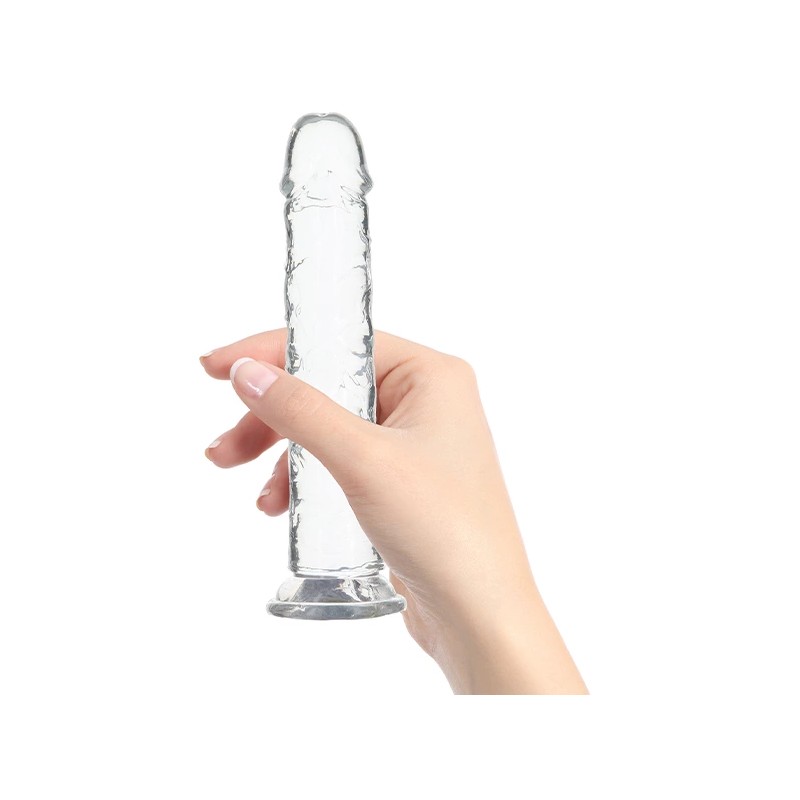 Dildo - Addiction Crystal Addiction Vertical Dildo 20 cm