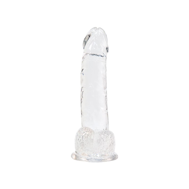 Dildo - Addiction Crystal Addiction Clear Dong 20 cm