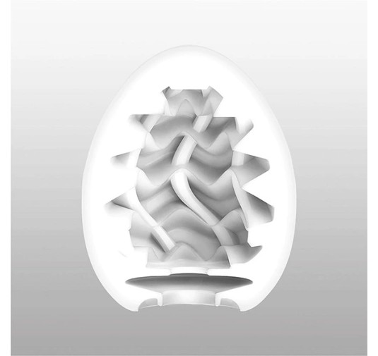 Zestaw sześciu masturbatorów - Tenga Egg Wavy II