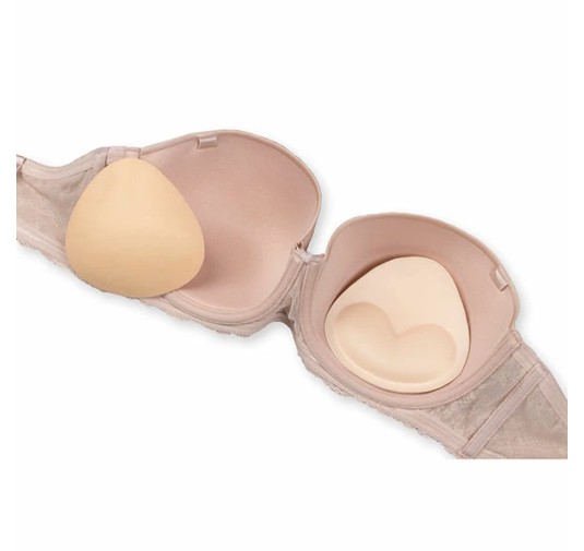 Wkładki przylepne do biustonosza - Bye Bra Adhesive Bikini Push-Up Pads