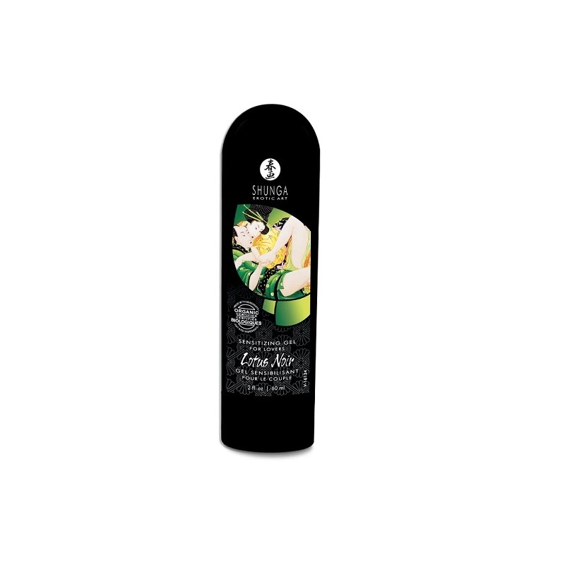 Żel stymulujący dla par - Shunga Lotus Noir 60 ml