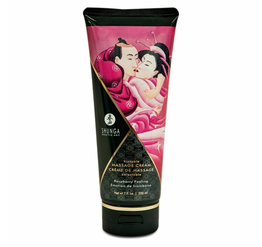 Krem do masażu - Shunga Massage Cream Raspberry 200 ml