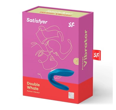 Wibrator dla par - Satisfyer Double Whale