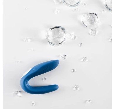 Wibrator dla par - Satisfyer Double Whale