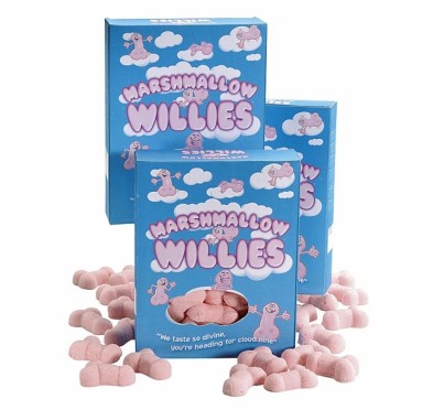 Pianki w kształcie penisów - Marshmallow Willies