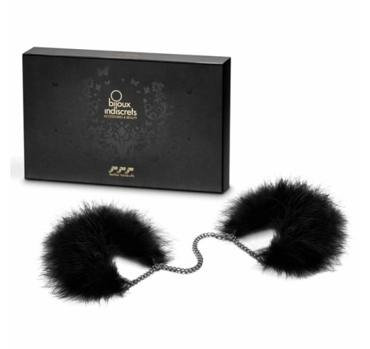 Kajdanki - Bijoux Indiscrets Za Za Zu Feather Handcuffs