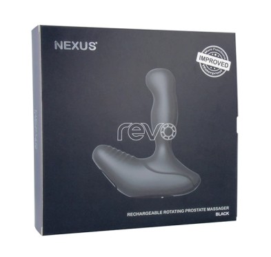 Wibrujący masażer prostaty - Nexus Revo Black