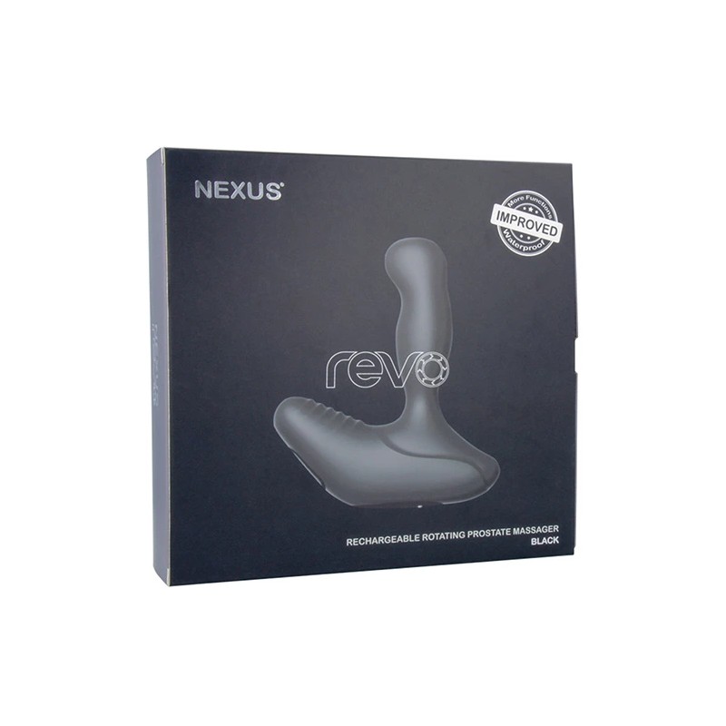 Wibrujący masażer prostaty - Nexus Revo Black