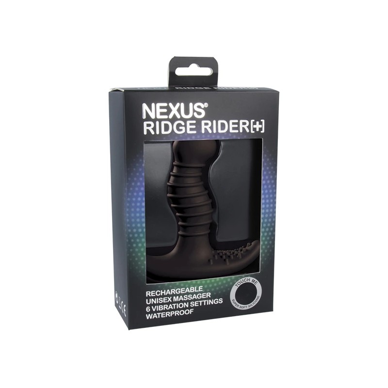 Wibrujący masażer prostaty - Nexus Ridge Rider+ Black
