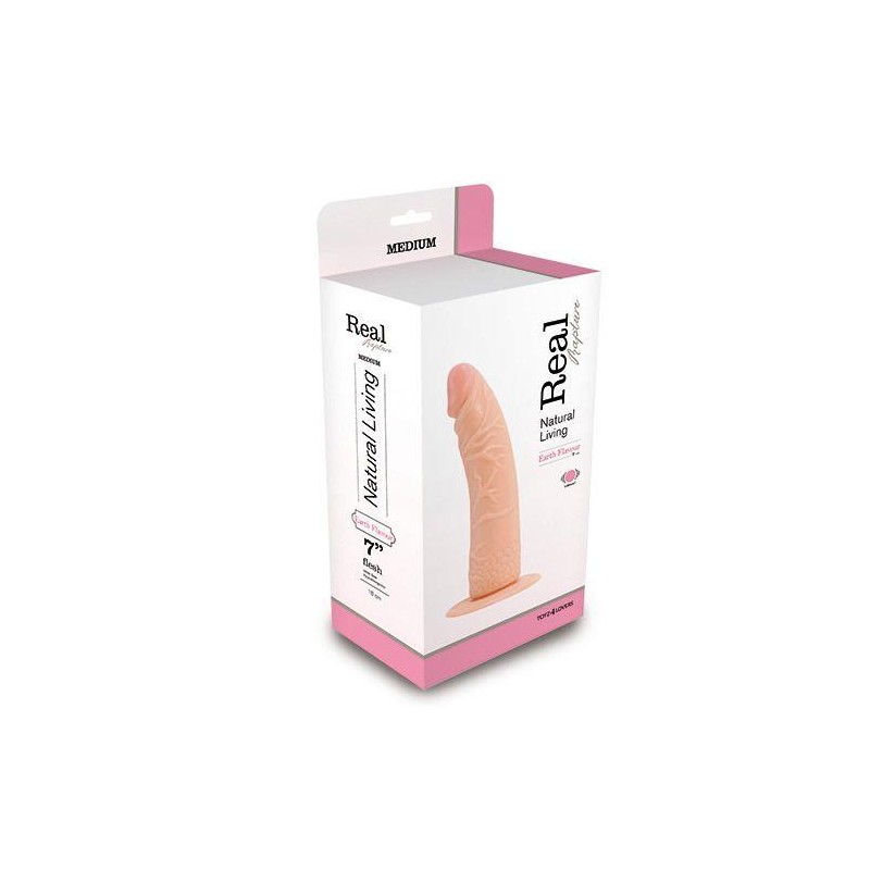 Dildo członek wibrator penis z przyssawką sex 18cm Dildo członek wibrator penis z przyssawką sex 18cm