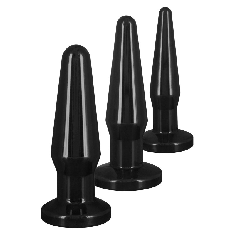 Zestaw do rozciągania korki analne 3 rozmiary plug Zestaw do rozciągania korki analne 3 rozmiary plug