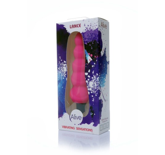 Stożkowy kulkowy korek analny silikonowy sex 14cm