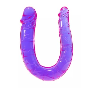 Grube podwójne długie dildo sex lesbijski 30 cm