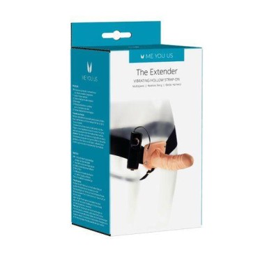 Pusta proteza członka na penisa wibrująca strap-on