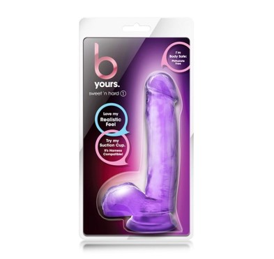 Żelowy gruby penis dildo z mocną przyssawką 18 cm