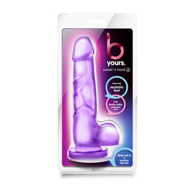Żelowy gruby penis dildo z mocną przyssawką 19 cm