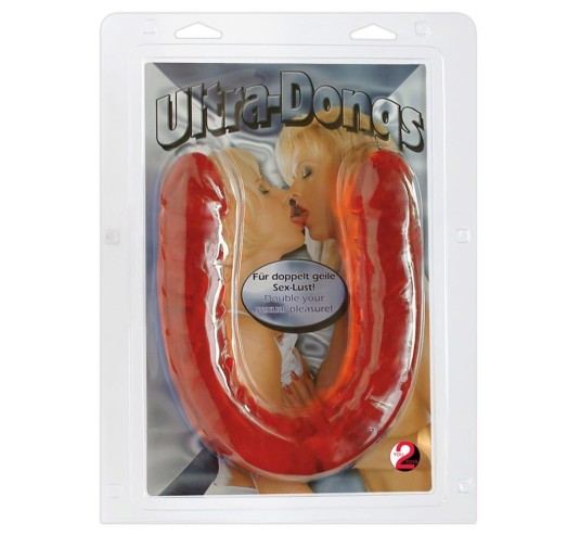 Dildo penis podwójna penetracja lesbijskie 43cm