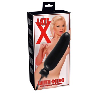 Uniwersalne dildo analne waginalne pompowane 20cm