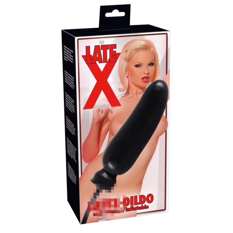 Uniwersalne dildo analne waginalne pompowane 20cm