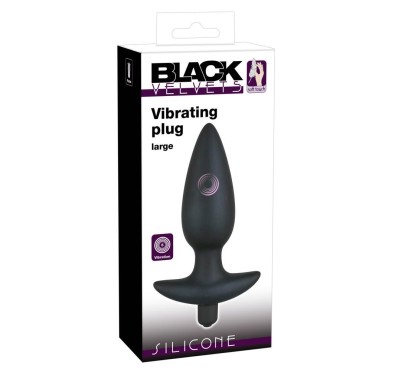 Korek analny z wibracjami plug zatyczka 17cm 5tryb