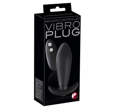 Stożkowa wtyczka analna plug korek wibracyjny 12cm
