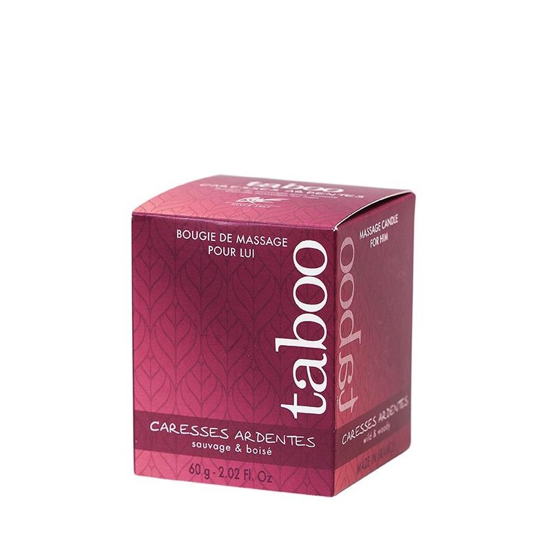 Świeca do masażu erotycznego wosk 60g las drzewa Świeca do masażu erotycznego wosk 60g las drzewa