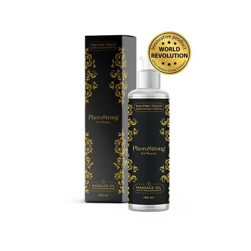 Olejek do masażu dla kobiet z feromonami 100ml Olejek do masażu dla kobiet z feromonami 100ml