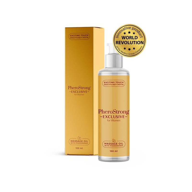 Olejek do masażu z podniecającymi feromonami 100ml Olejek do masażu z podniecającymi feromonami 100ml