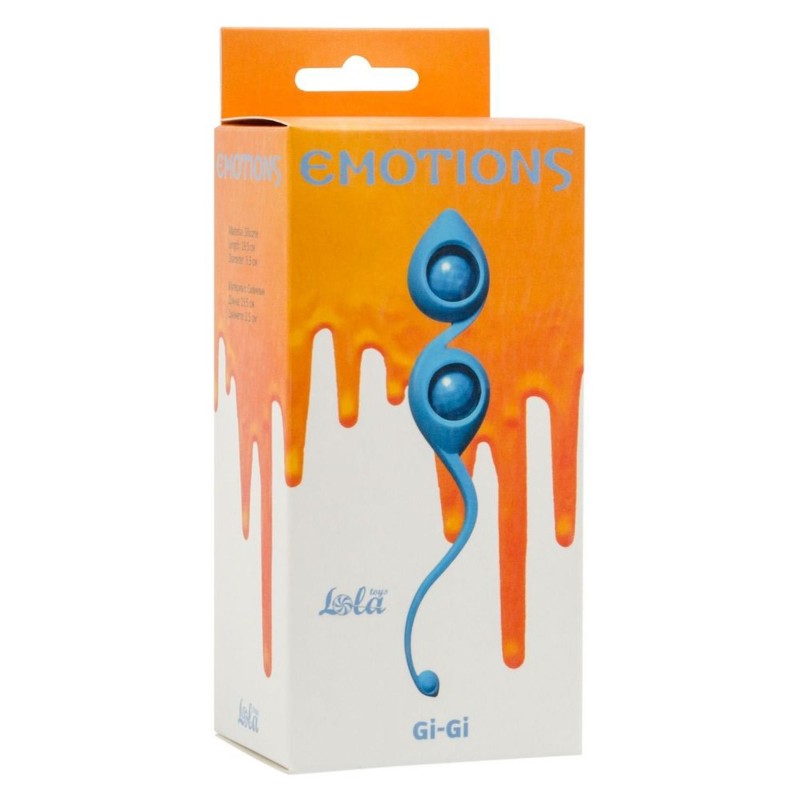 Kulki-Vaginal balls Emotions Gi-Gi turquoise