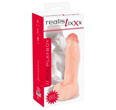 Solidne dildo duże grube naturalny penis sex 23cm