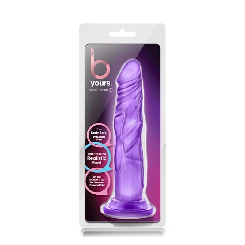Dildo-b yours sweet n hard 5 purple