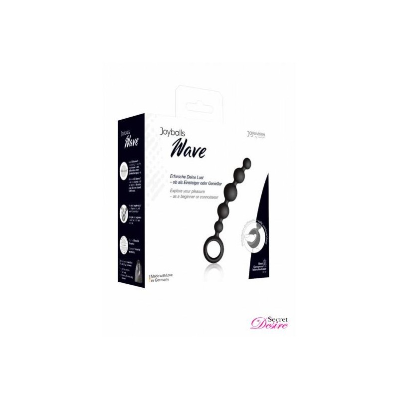 Silikonowe jędrne kulki analne do wkładania 17cm Silikonowe jędrne kulki analne do wkładania 17cm