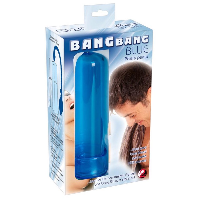 Pompka-5199520000 Bang Bang Blau-Pompka do penisa