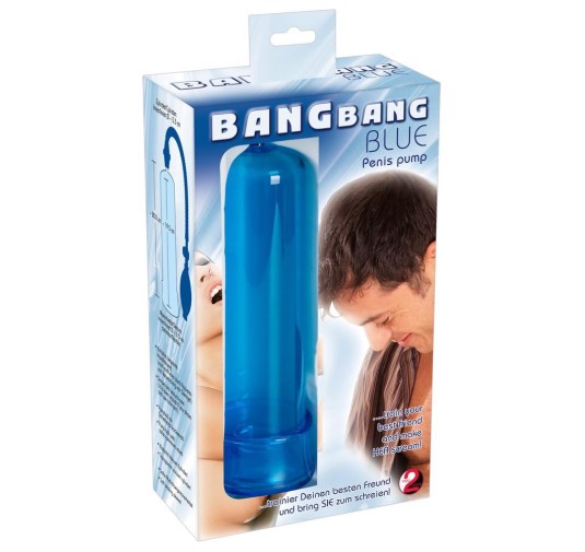 Pompka-5199520000 Bang Bang Blau-Pompka do penisa