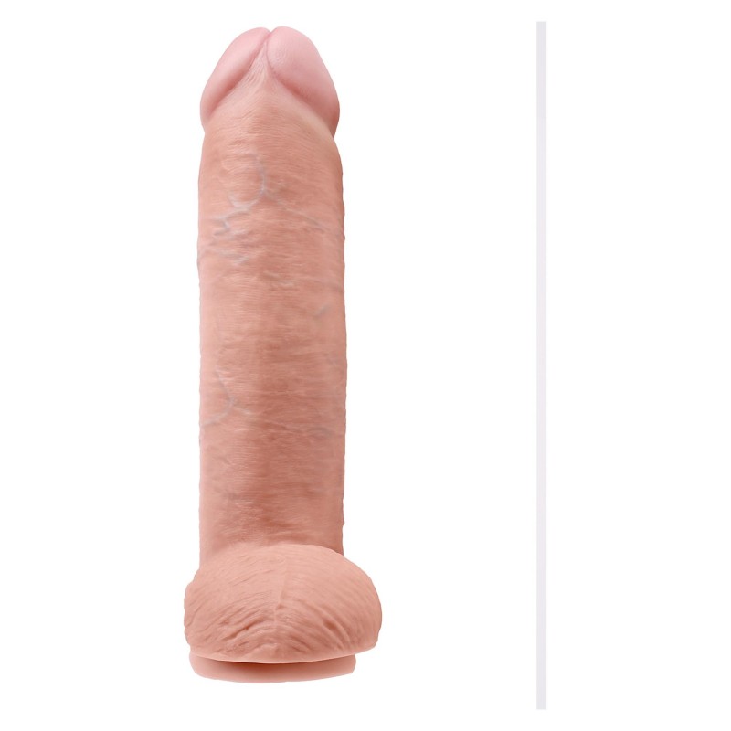 Realistyczny gruby penis z przyssawką dildo 30,5cm