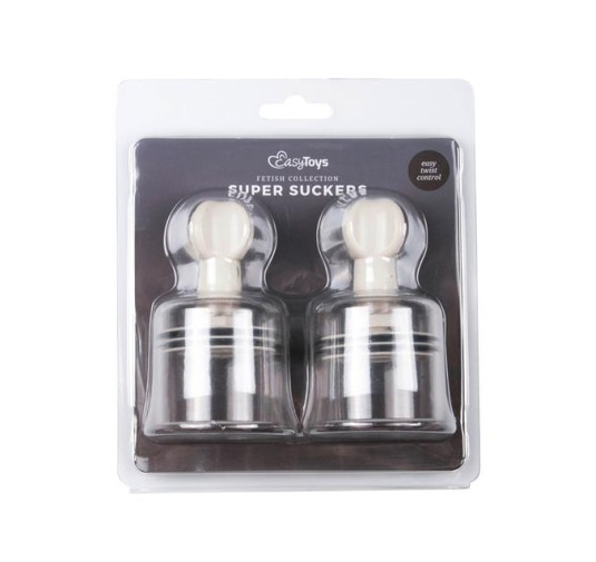 Pompka-Nipple & Clit Suckers Large 2 pcs